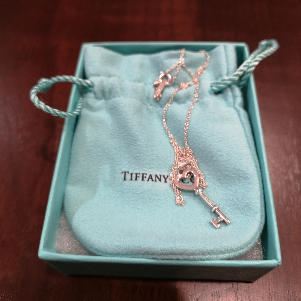 Tiffany Keys Heart key charm